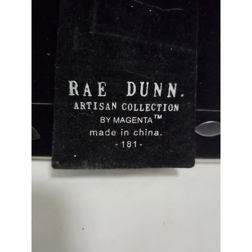 Rae Dunn Black Ceramic FAMILY 5x7 Picture Frame Artisan Coll Magenta Farmhouse